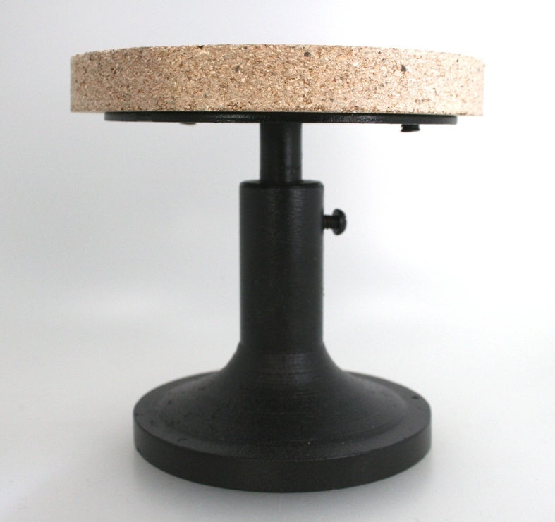 Lttisch - runder Drehteller mit Vermiculiteplatte
